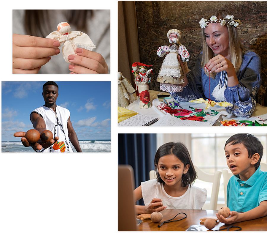 Image collage featuring Instructors and Learners