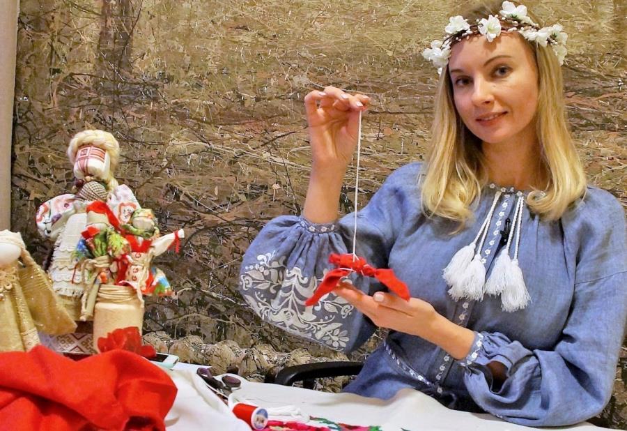 Ukrainian Motanka Bird of Spring