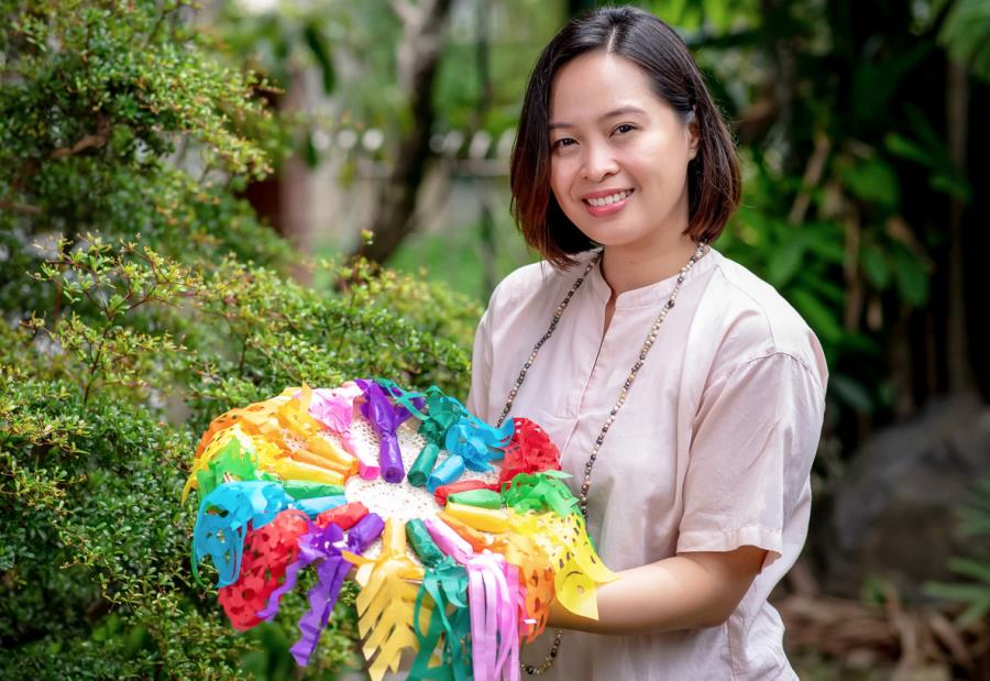 Philippine Pastillas Candies in Decorative Wrappers