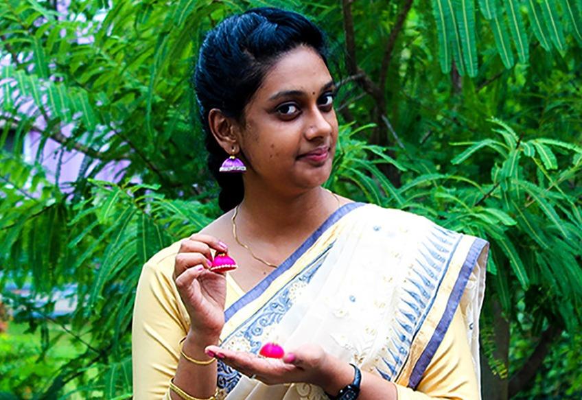 Traditional Indian Jhumkas