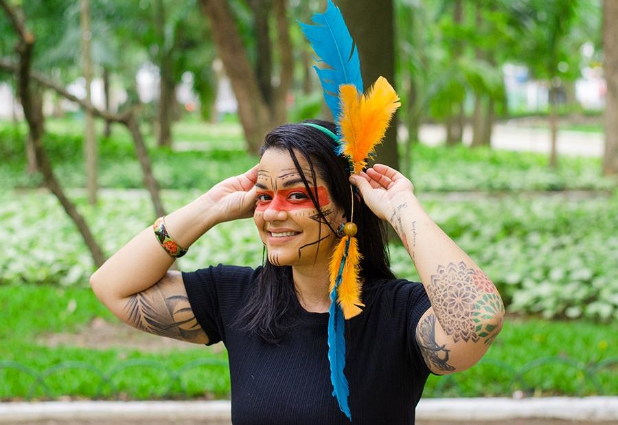 Brazilian Carnival Headpiece