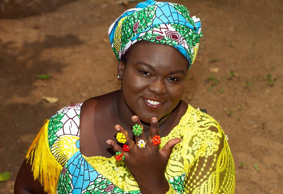 Beaded Rings from Ghana